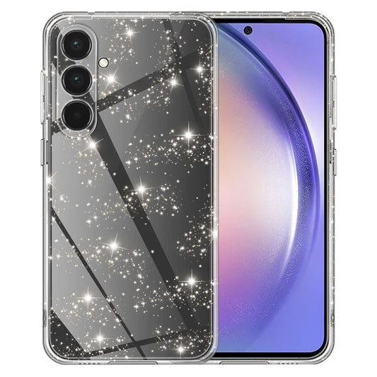 Deksel for Samsung Galaxy A55 5G A556, Techsuit, SparkleSkin, Transparent