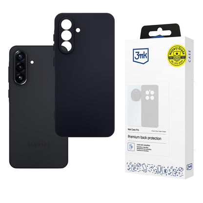 Deksel for Samsung Galaxy A56 A566, 3MK, Matt svart