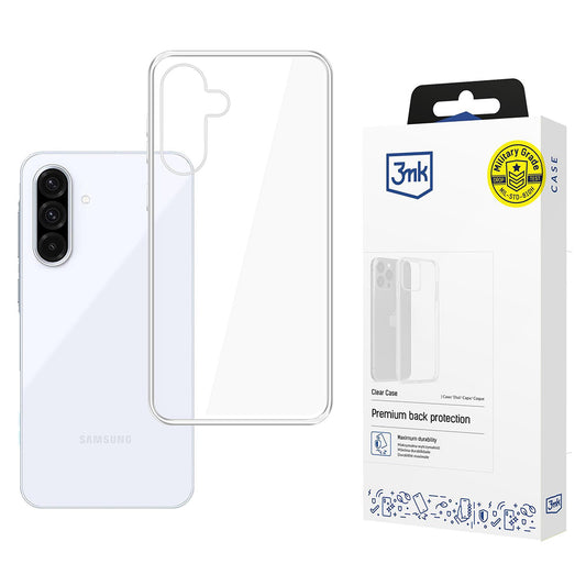 Deksel for Samsung Galaxy A56 A566 / A36 A366, 3MK, Klar, Transparent
