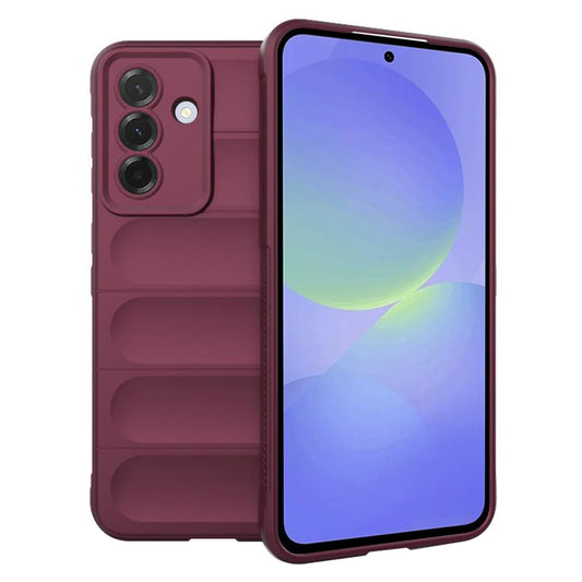 Deksel til Samsung Galaxy A56 A566 / A36 A366, Techsuit, Magic Shield, Burgunder