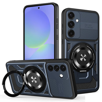 Deksel for Samsung Galaxy A56 A566 / A36 A366, Techsuit, RuggedCam, Blå