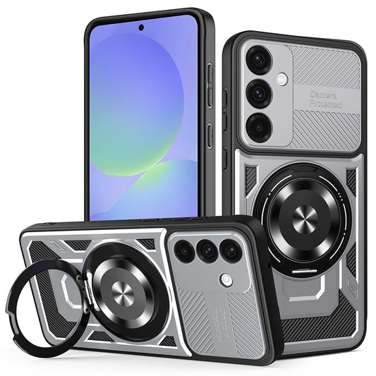 Deksel for Samsung Galaxy A56 A566 / A36 A366, Techsuit, RuggedCam, Grå