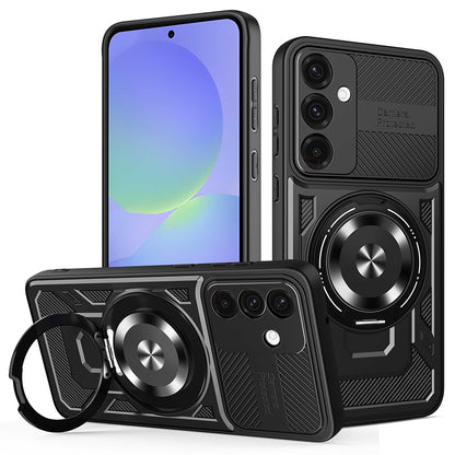 Deksel for Samsung Galaxy A56 A566 / A36 A366, Techsuit, RuggedCam, Svart