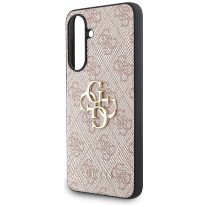Deksel for Samsung Galaxy A56 A566, Guess, 4G Big Logo, Rosa