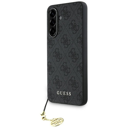 Deksel for Samsung Galaxy A56 A566, Guess, 4G Charm, Svart