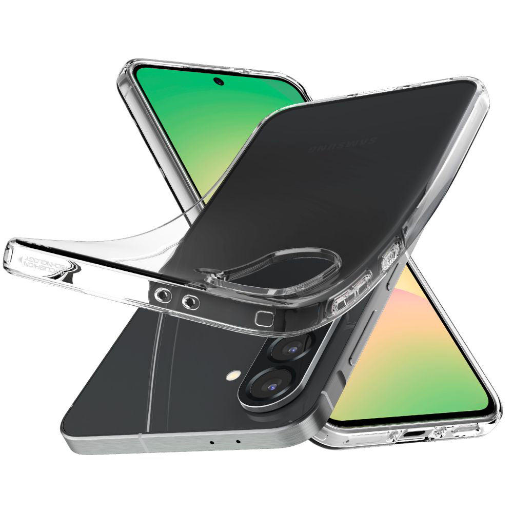 Deksel for Samsung Galaxy A56 A566, Spigen, Liquid Crystal, Transparent ACS09296