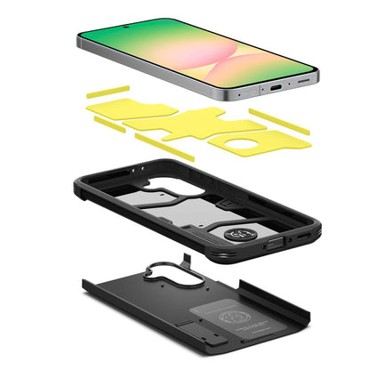 Deksel for Samsung Galaxy A56 A566, Spigen, Tough Armor, Svart ACS09294