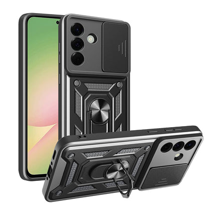 Deksel til Samsung Galaxy A56 A566, Techsuit, CamShield, Svart