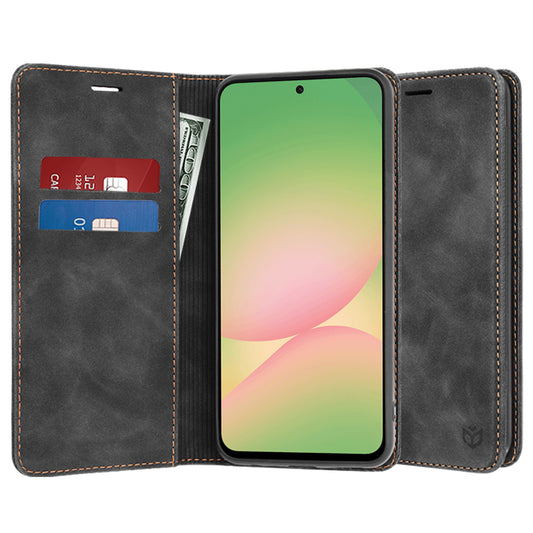 Deksel til Samsung Galaxy A56 A566, Techsuit, Confy, Svart