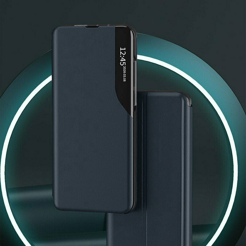 Deksel for Samsung Galaxy A56 A566, Techsuit, eFold, Mørk Blå