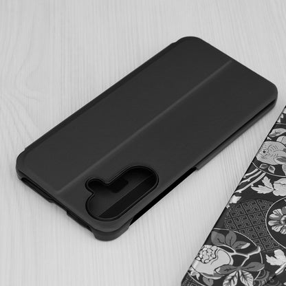 Deksel for Samsung Galaxy A56 A566, Techsuit, eFold, Svart