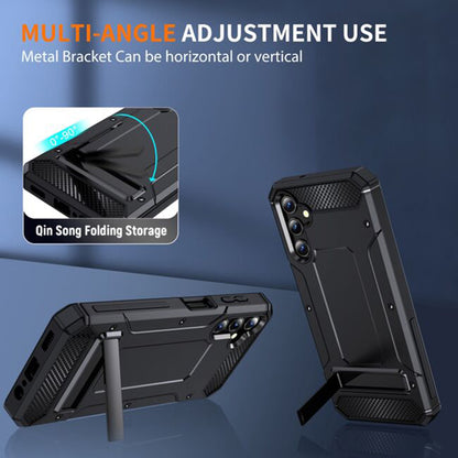 Deksel til Samsung Galaxy A56 A566, Techsuit, Hybrid Armor, Svart