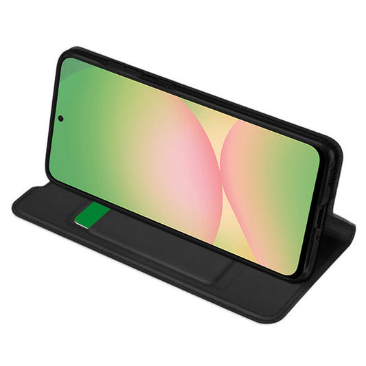 Deksel til Samsung Galaxy A56 A566, Techsuit, Magskin Book, Svart