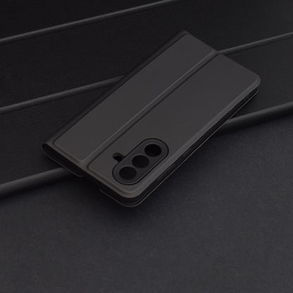 Deksel til Samsung Galaxy A56 A566, Techsuit, Magskin Book, Svart