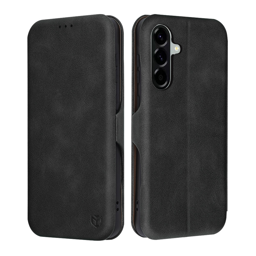Deksel til Samsung Galaxy A56 A566, Techsuit, Safe Wallet Plus, Svart