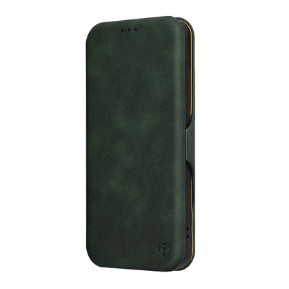 Deksel for Samsung Galaxy A56 A566, Techsuit, Safe Wallet Plus, Grønn
