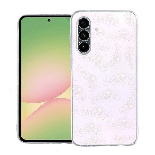 Deksel for Samsung Galaxy A56 A566, Techsuit, SparkleSkin, Transparent