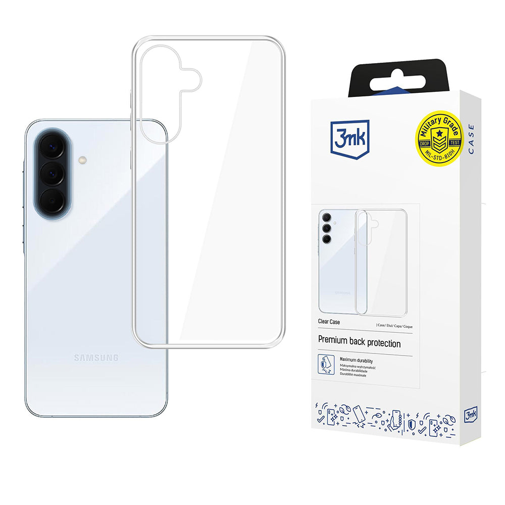 Deksel for Samsung Galaxy A57 5G, 3MK, Klar, Transparent