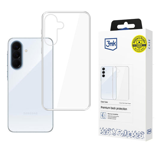 Deksel for Samsung Galaxy A57 5G, 3MK, Klar, Transparent