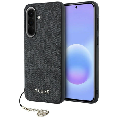 Deksel for Samsung Galaxy A57 5G, Guess, 4G Classic Logo Charm, Svart