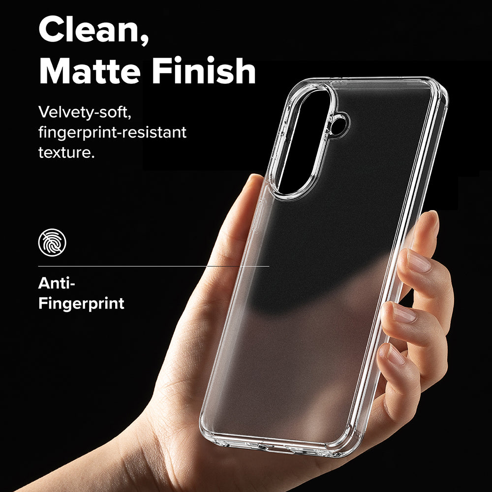 Deksel for Samsung Galaxy A57 5G, Ringke, Fusion, Matt Transparent