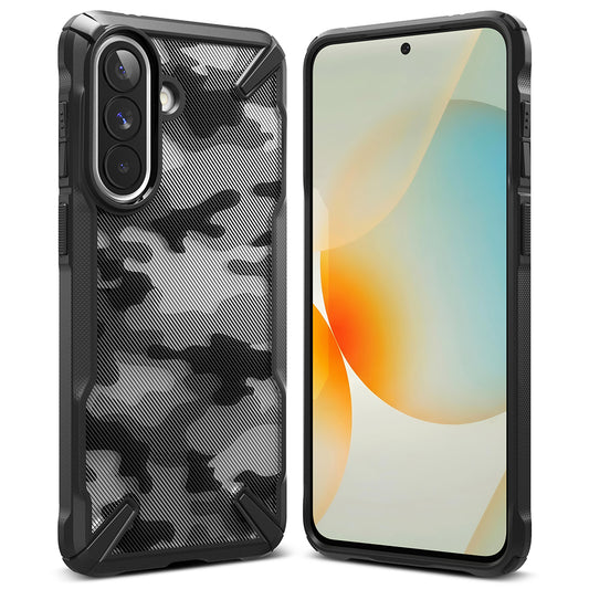 Deksel for Samsung Galaxy A57 5G, Ringke, Fusion X, Camouflage