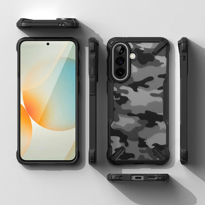 Deksel for Samsung Galaxy A57 5G, Ringke, Fusion X, Camouflage
