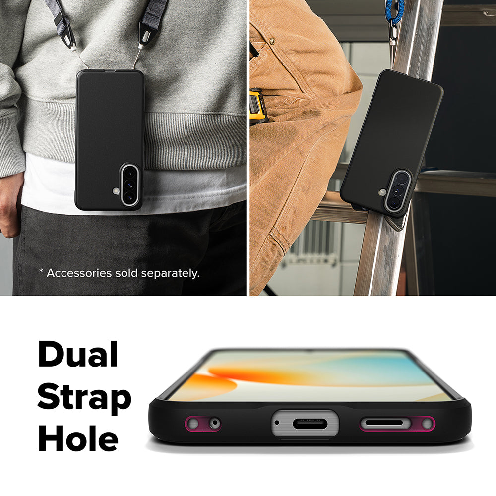 Deksel for Samsung Galaxy A57 5G, Ringke, Onyx, Svart