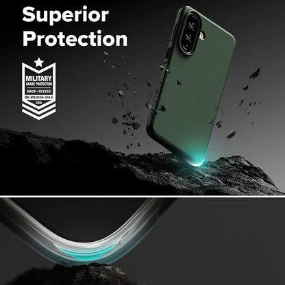 Deksel for Samsung Galaxy A57 5G, Ringke, Onyx, Mørkegrønn