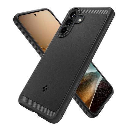Deksel for Samsung Galaxy A57 5G, Spigen, Rugged Armor, Svart ACS09794