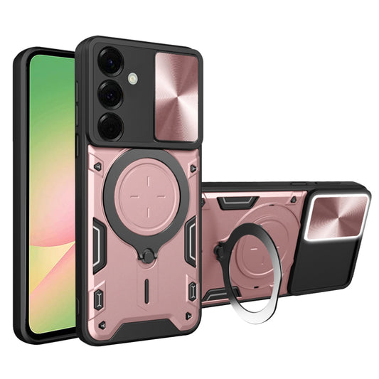 Deksel for Samsung Galaxy A57 5G, Techsuit, CamGuard Pro, Roségull