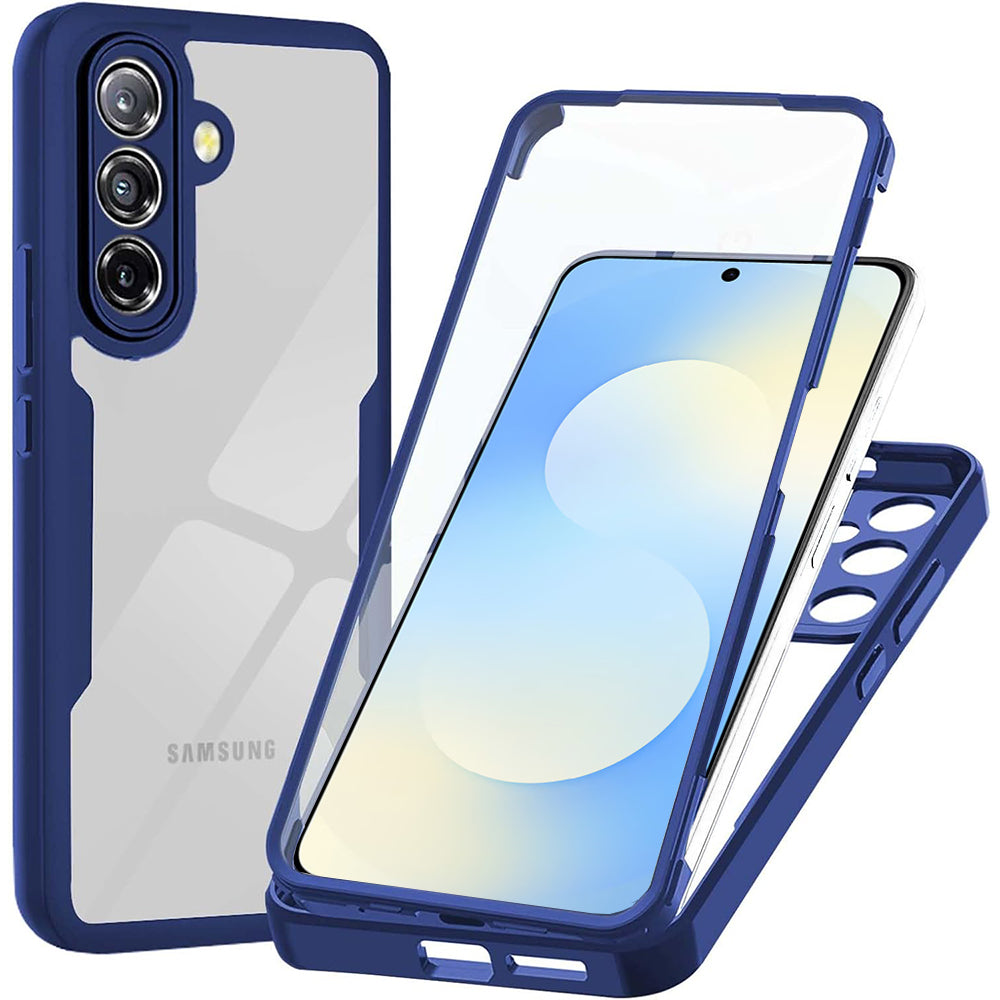 Deksel for Samsung Galaxy A57 5G, Techsuit, ColorVerse 360, Blå