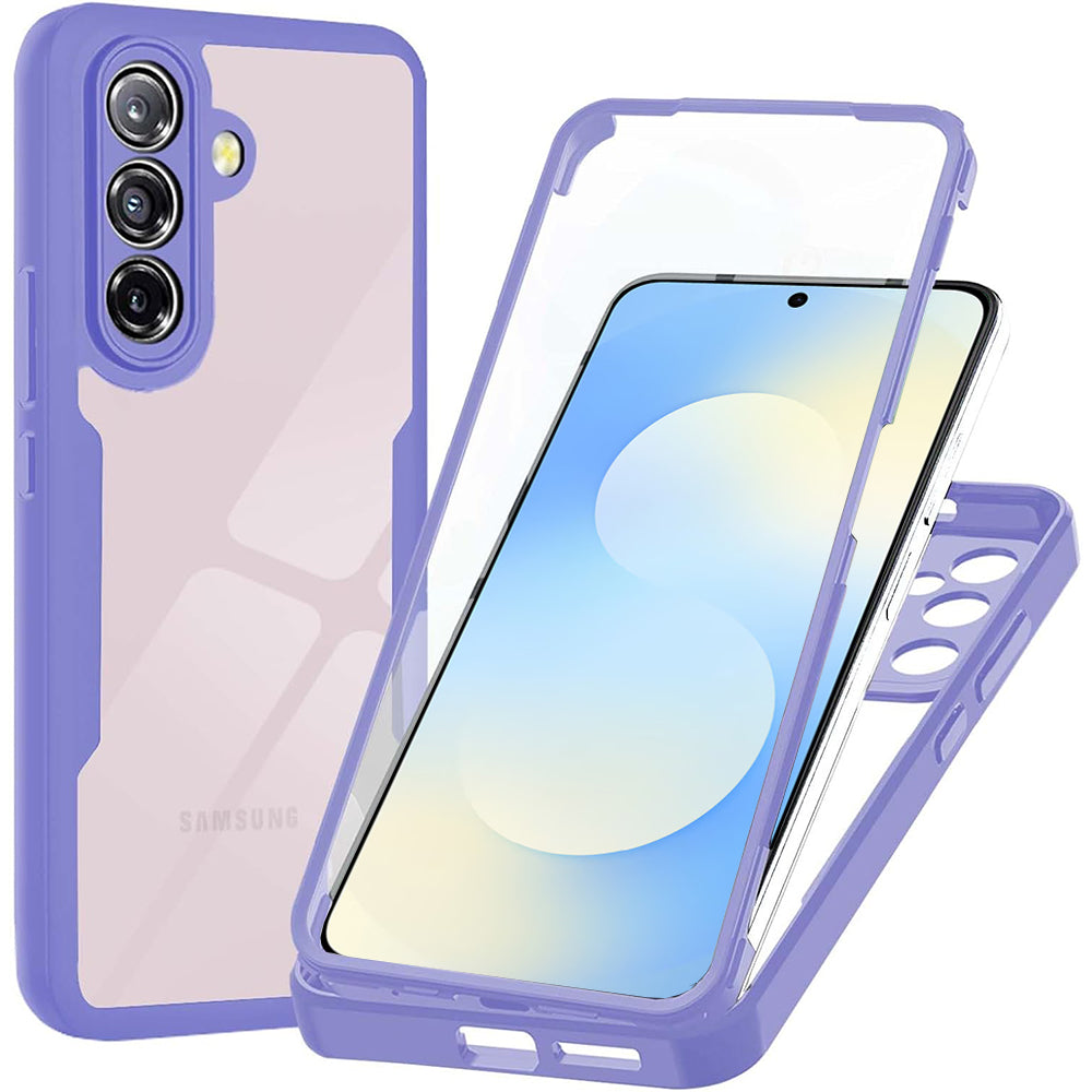 Deksel for Samsung Galaxy A57 5G, Techsuit, ColorVerse 360, Lilla