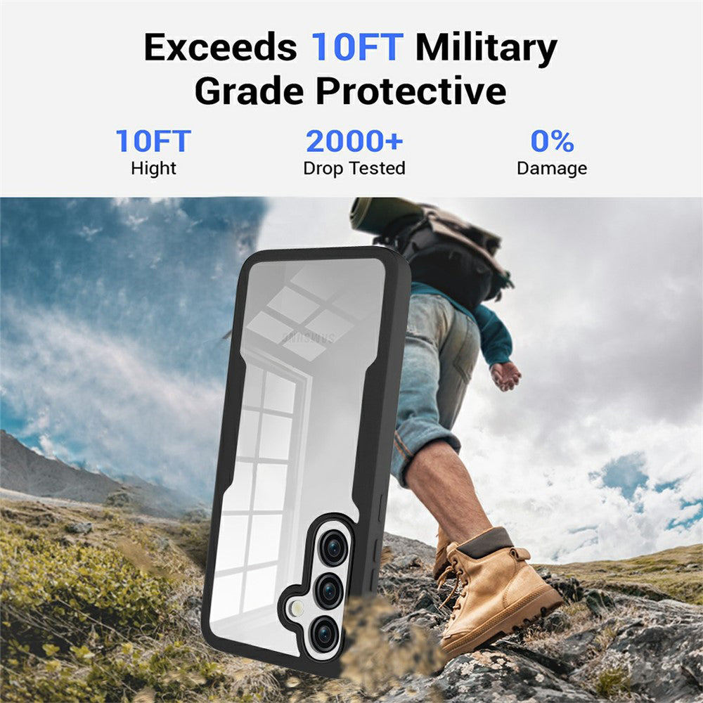 Deksel for Samsung Galaxy A57 5G, Techsuit, ColorVerse 360, Svart