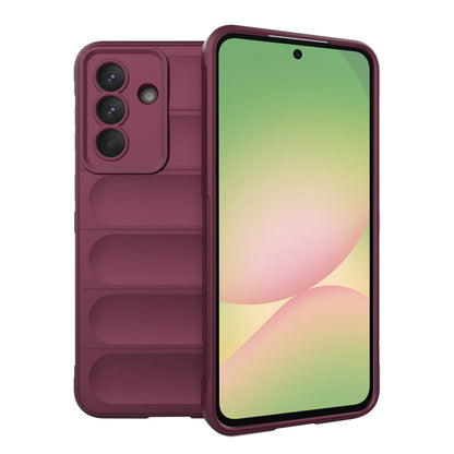 Deksel for Samsung Galaxy A57 5G, Techsuit, Magic Shield, Kirsebærrød