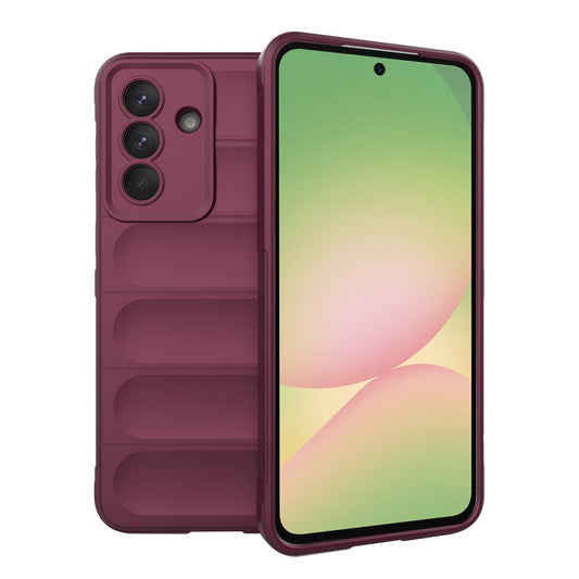 Deksel for Samsung Galaxy A57 5G, Techsuit, Magic Shield, Kirsebærrød