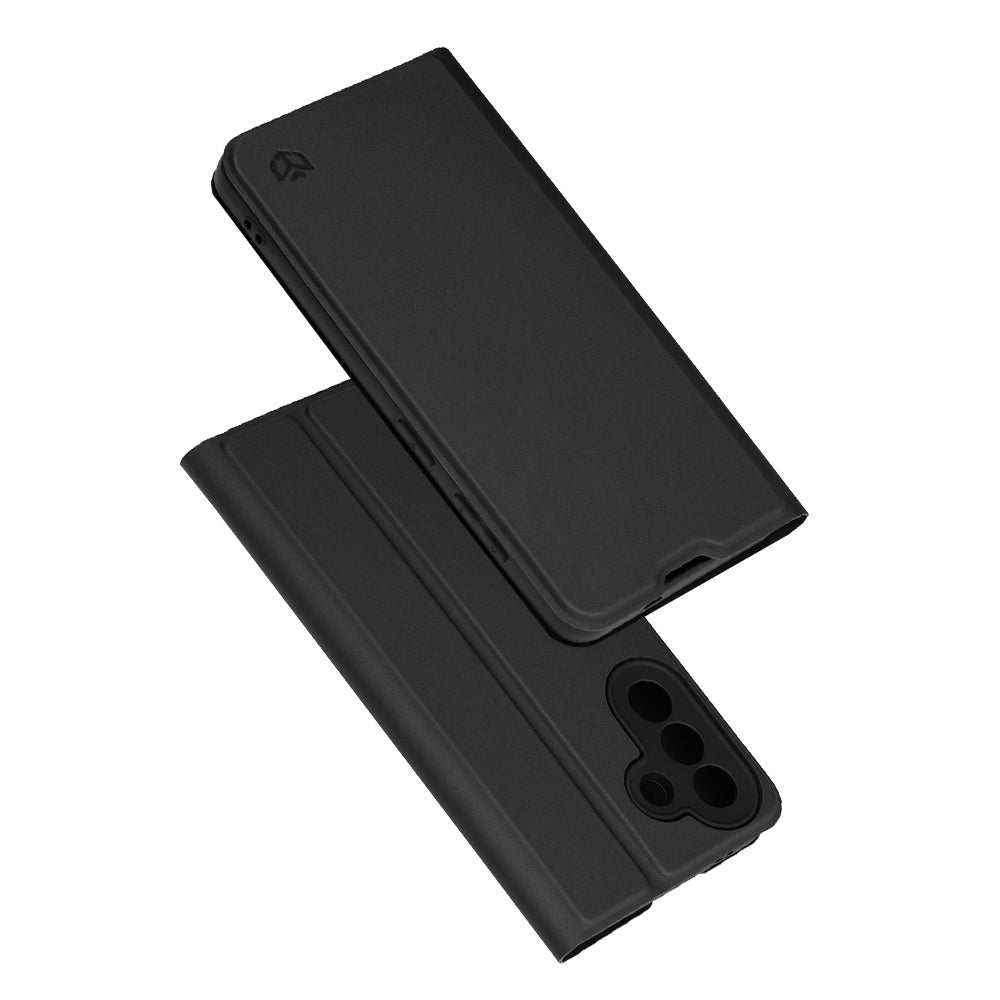 Deksel for Samsung Galaxy A57 5G, Techsuit, Magskin Book, Svart