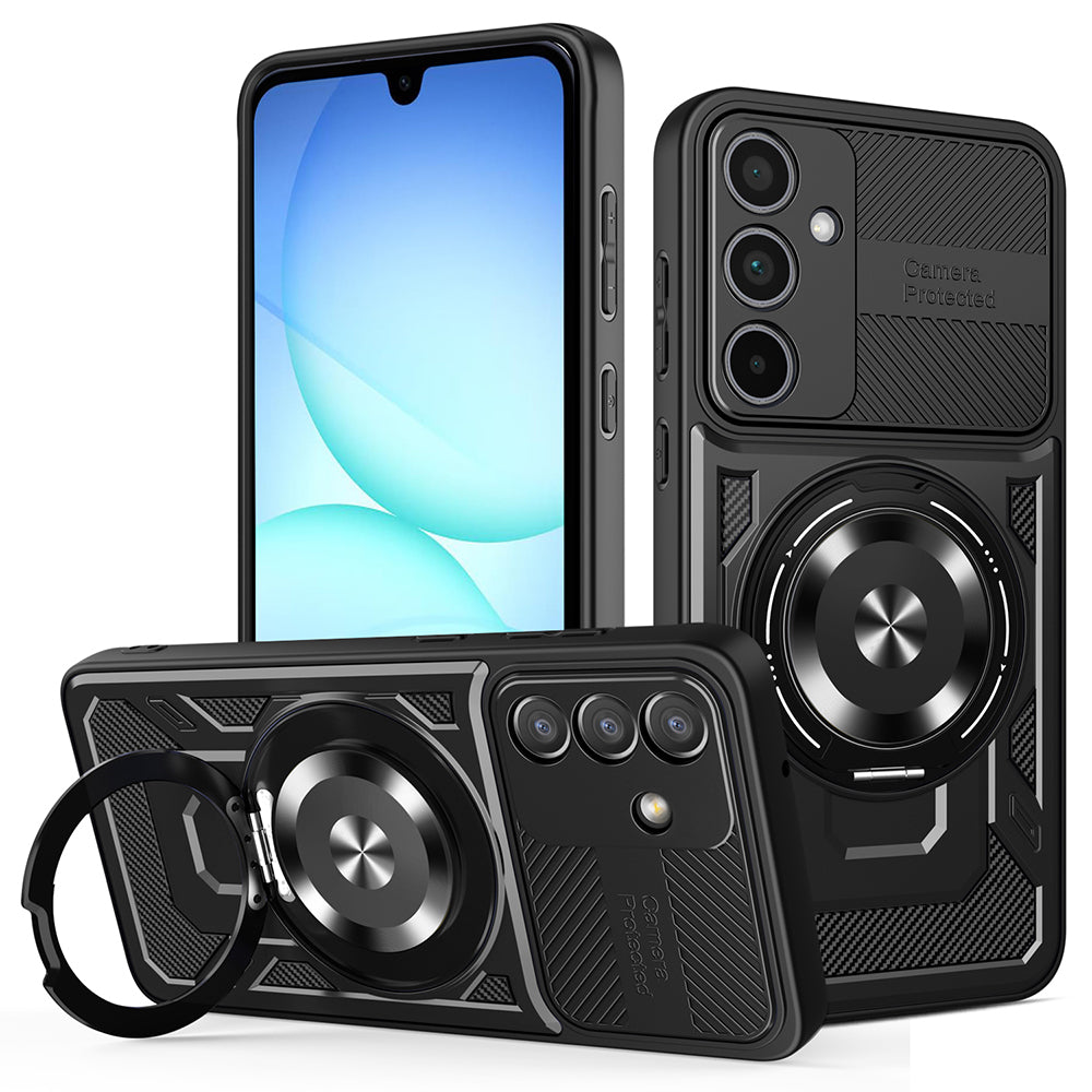 Deksel for Samsung Galaxy A57 5G, Techsuit, RuggedCam, Svart