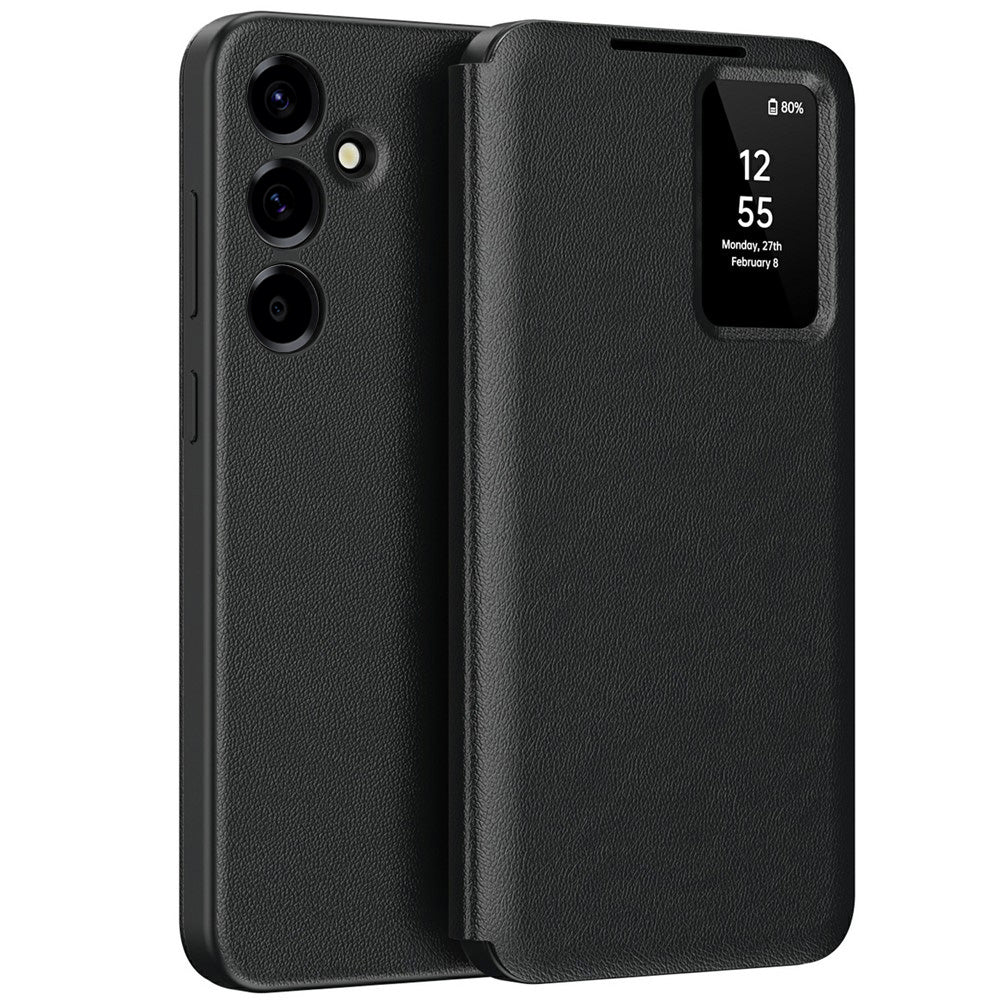 Deksel for Samsung Galaxy A57 5G, Techsuit, SmartView, Svart