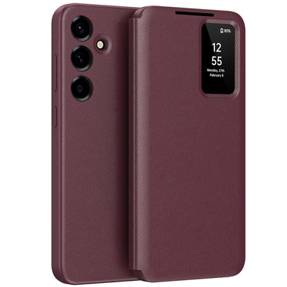 Deksel for Samsung Galaxy A57 5G, Techsuit, SmartView, Rød