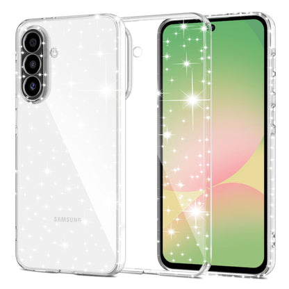 Deksel for Samsung Galaxy A57 5G, Techsuit, SparkleSkin, Gjennomsiktig