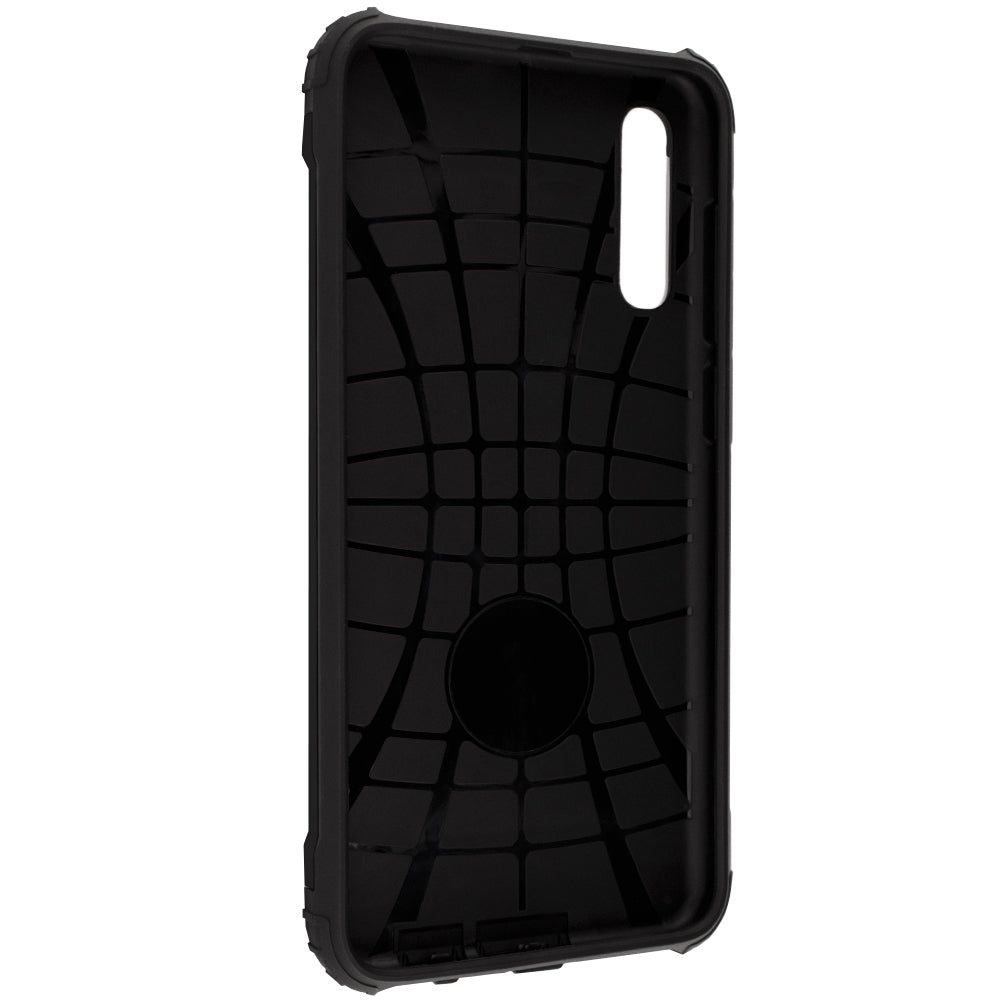 Deksel for Samsung Galaxy A70s A707 / A70 A705, Techsuit, Hybrid Armor, Svart