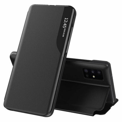 Deksel for Samsung Galaxy A71 A715, Techsuit, eFold, Svart