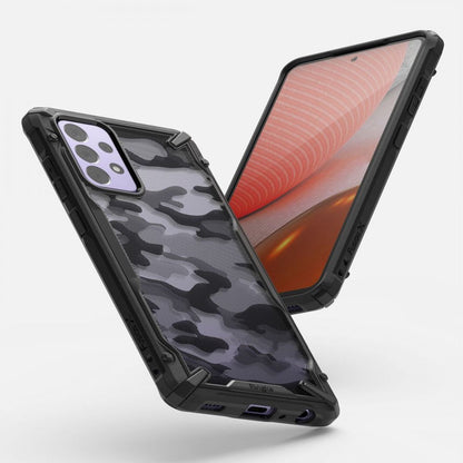 Deksel for Samsung Galaxy A72 A725 / A72 5G A726, Ringke, Fusion X Design, Camouflage