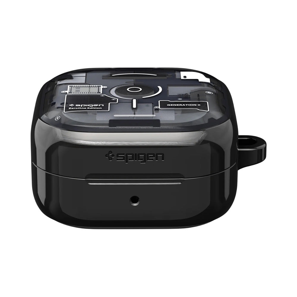 Etui for Samsung Galaxy Buds4 / Buds4 Pro, Spigen, Ultra Hybrid, Svart ACS11201