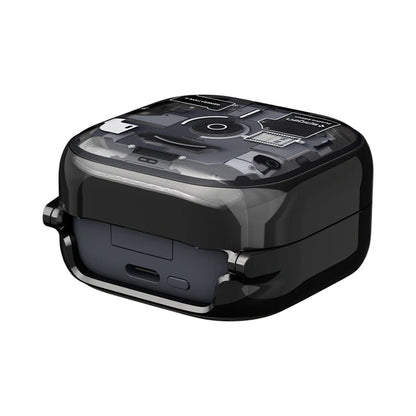 Etui for Samsung Galaxy Buds4 / Buds4 Pro, Spigen, Ultra Hybrid, Svart ACS11201