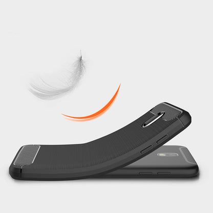 Deksel til Samsung Galaxy J5 (2017) J530, Techsuit, Karbon, Svart