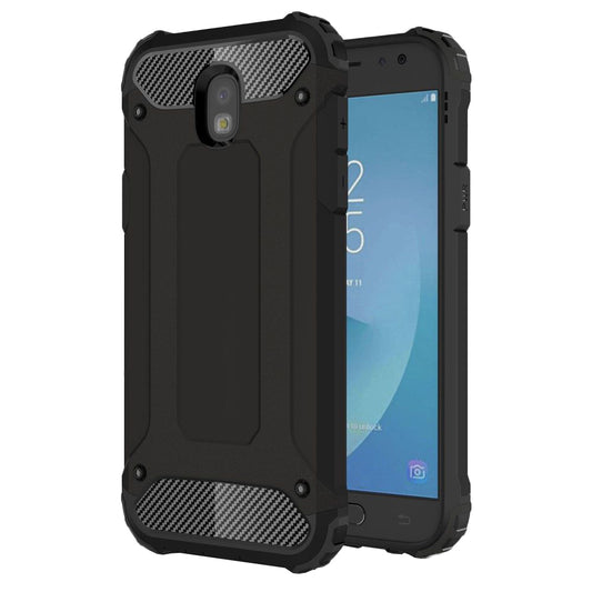 Deksel til Samsung Galaxy J5 (2017) J530, Techsuit, Hybrid Armor, Svart