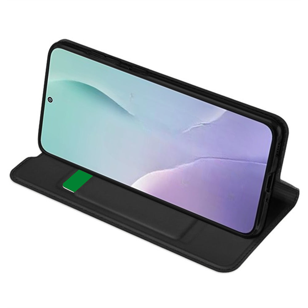 Deksel til Samsung Galaxy M56 M566, Techsuit, Magskin Book, Svart