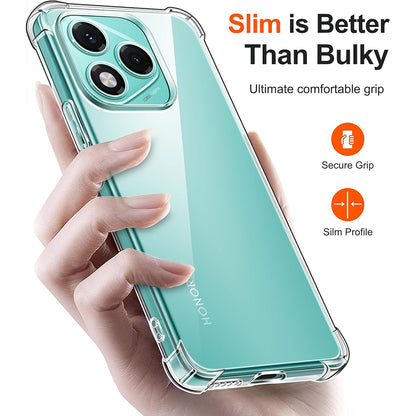 Deksel for Samsung Galaxy M56 M566, Techsuit, Støtsikker Klar, Transparent